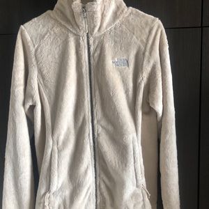 North Face zip up jacket.